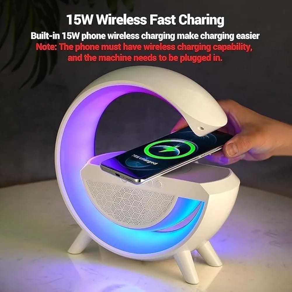 LED Wireless Speaker & Charger