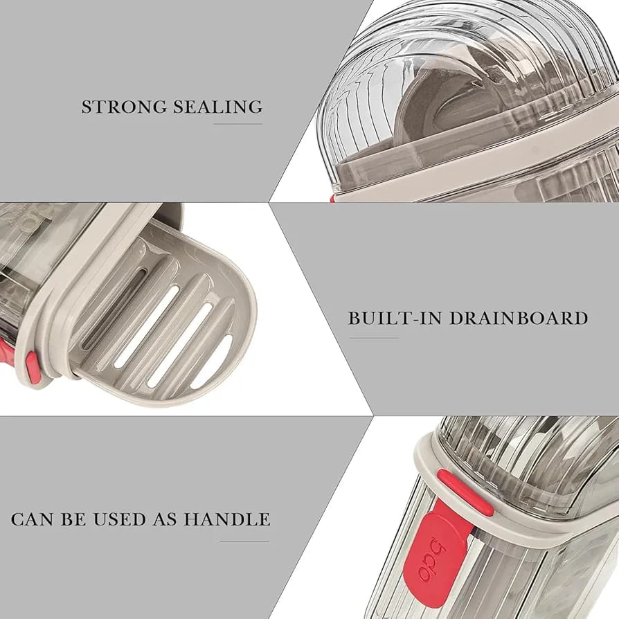 Transparent Travel Soap Case