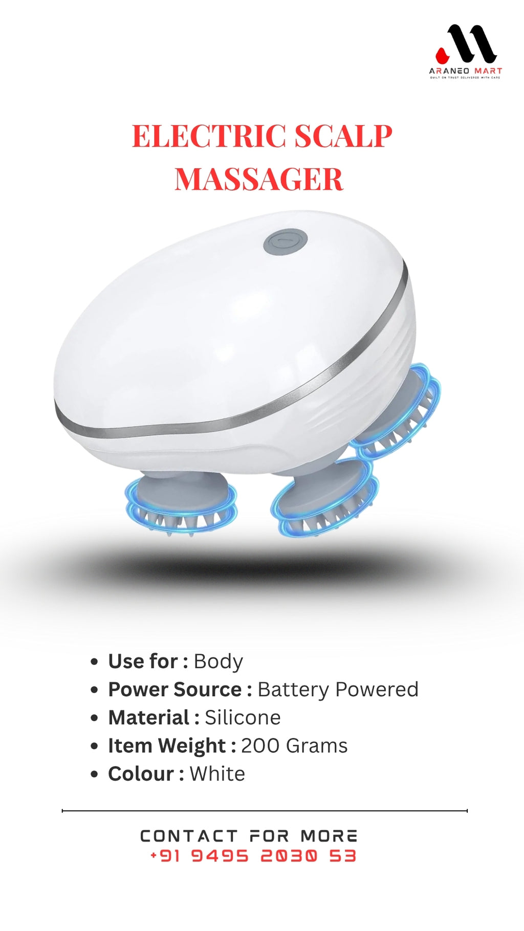 Electric Scalp Massager