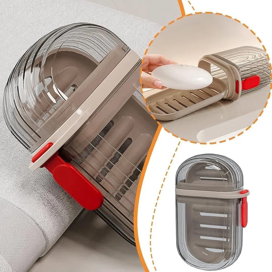 Transparent Travel Soap Case