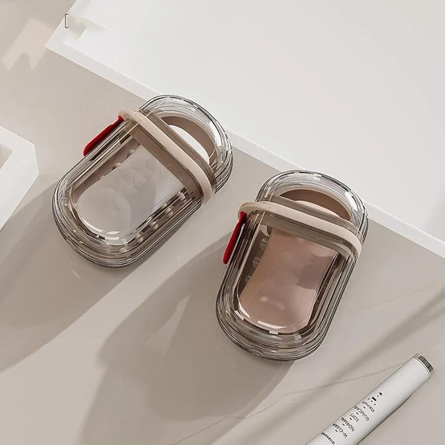 Transparent Travel Soap Case