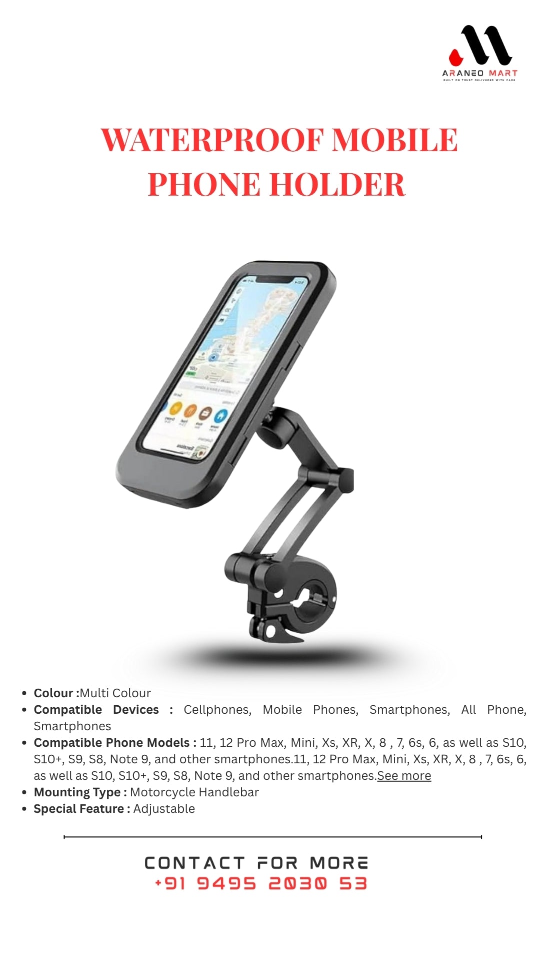 Water Proof Mobile Holder