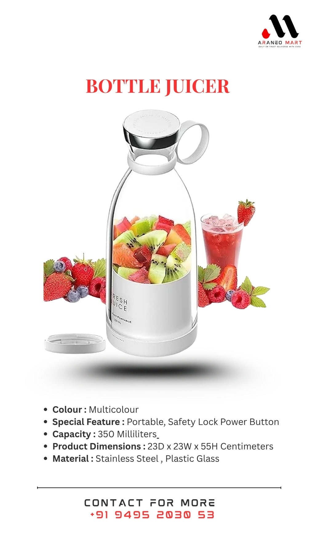 Bottle Juice Mixer