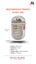 Transparent Travel Soap Case