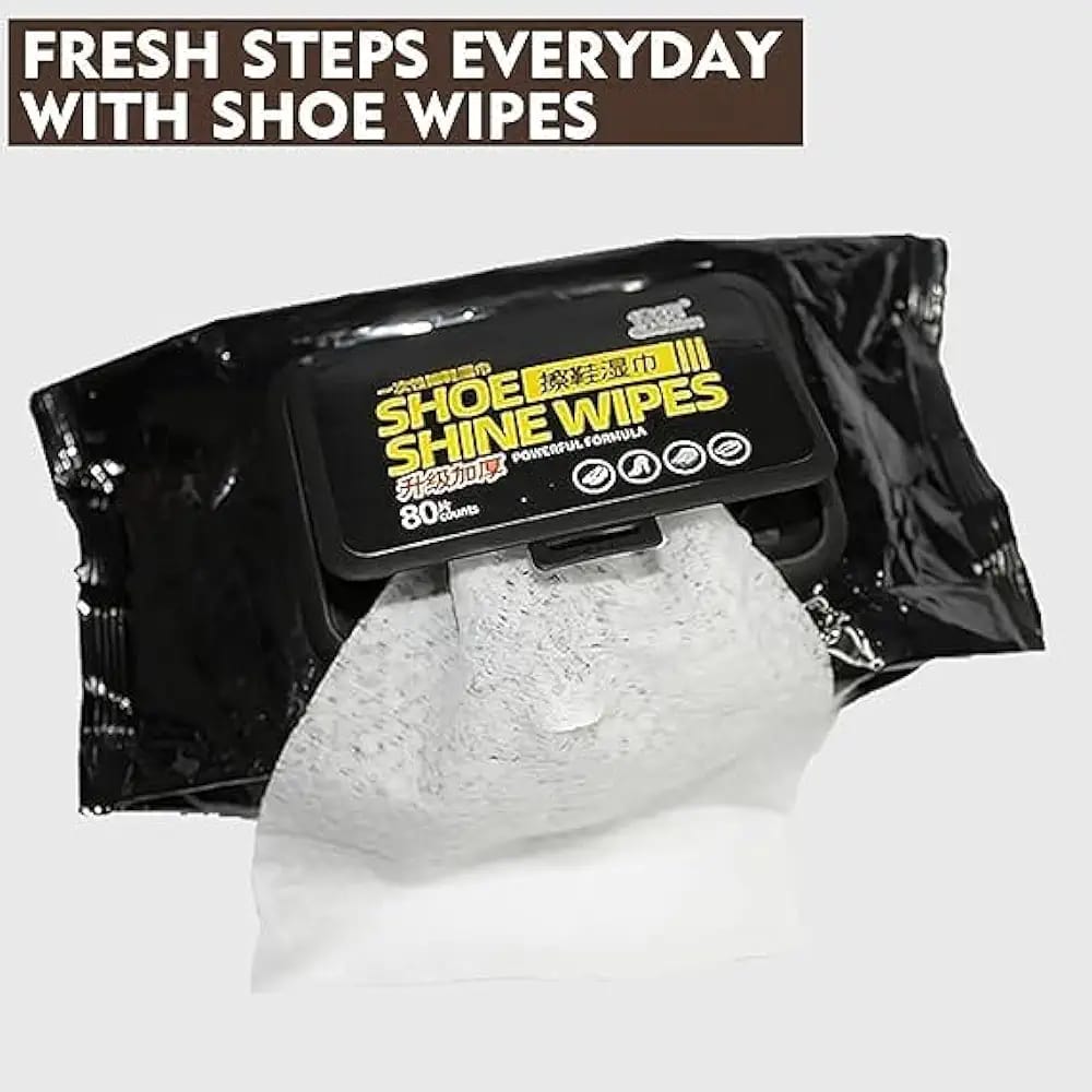 SHOE SHINE WIPES