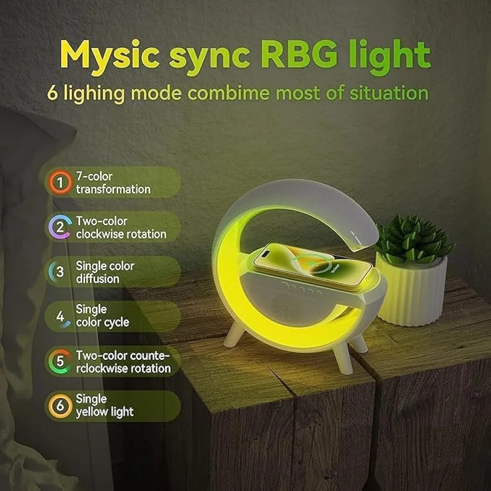 LED Wireless Speaker & Charger