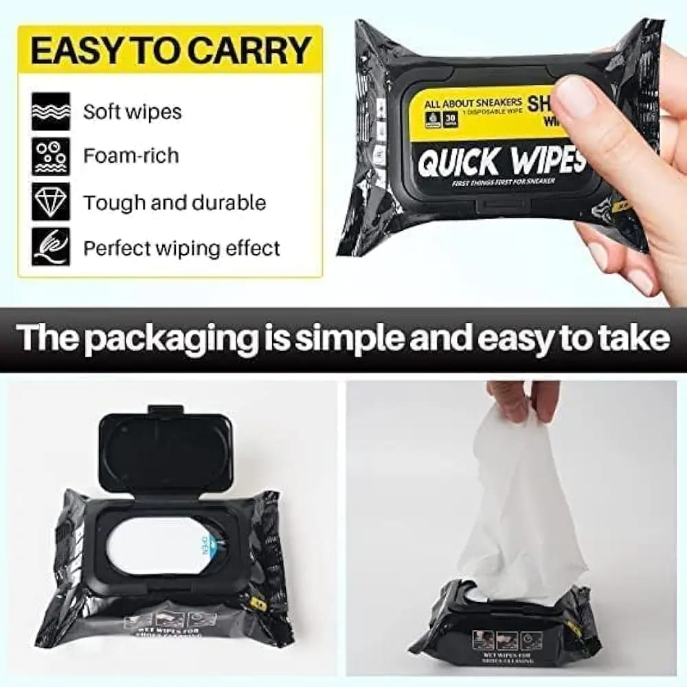 SHOE SHINE WIPES