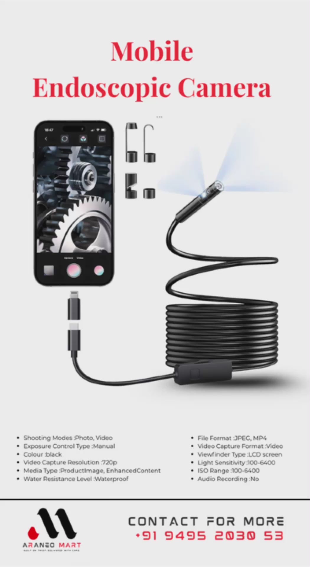 Mobile Endoscope Camera